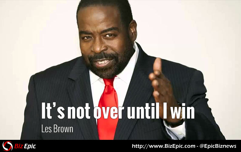 les brown quotes reset your mind